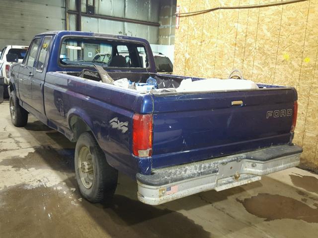 1FTHX26H3VEA94098 - 1997 FORD F250 BLUE photo 3