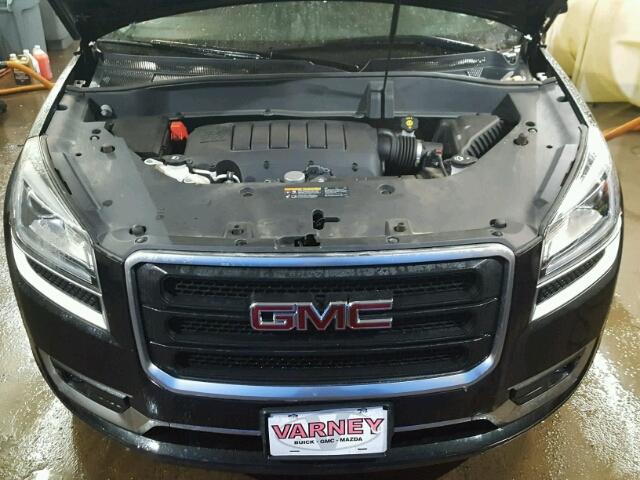 1GKKVNED9EJ278565 - 2014 GMC ACADIA SLE BLACK photo 7