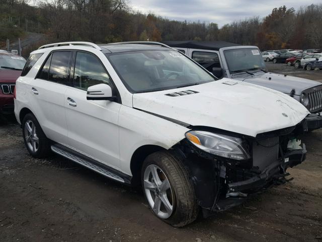 4JGDA5HB5JB170633 - 2018 MERCEDES-BENZ GLE 350 4M WHITE photo 1