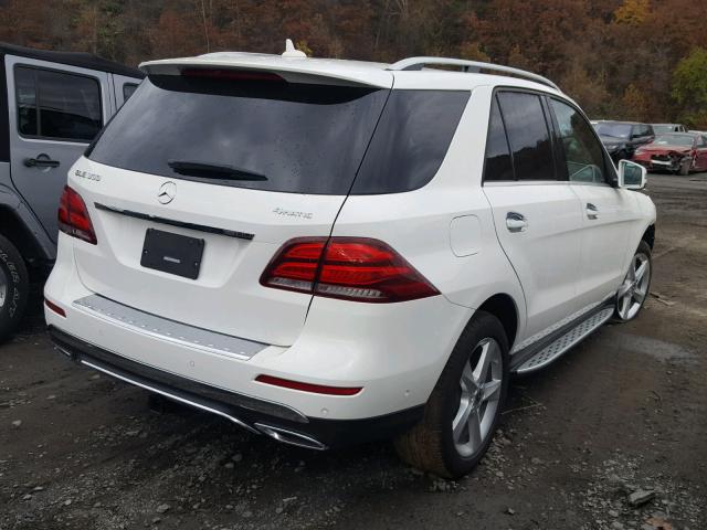 4JGDA5HB5JB170633 - 2018 MERCEDES-BENZ GLE 350 4M WHITE photo 4