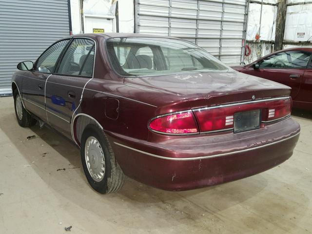 2G4WS52M3V1407447 - 1997 BUICK CENTURY CU RED photo 3