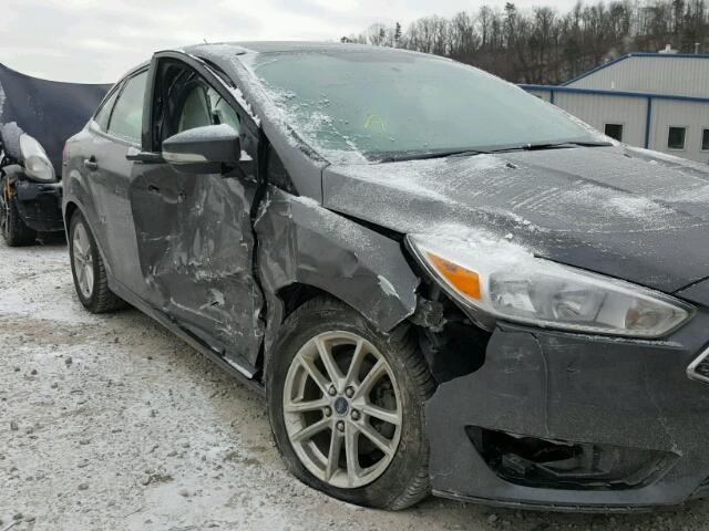 1FADP3F24FL233609 - 2015 FORD FOCUS SE GRAY photo 9