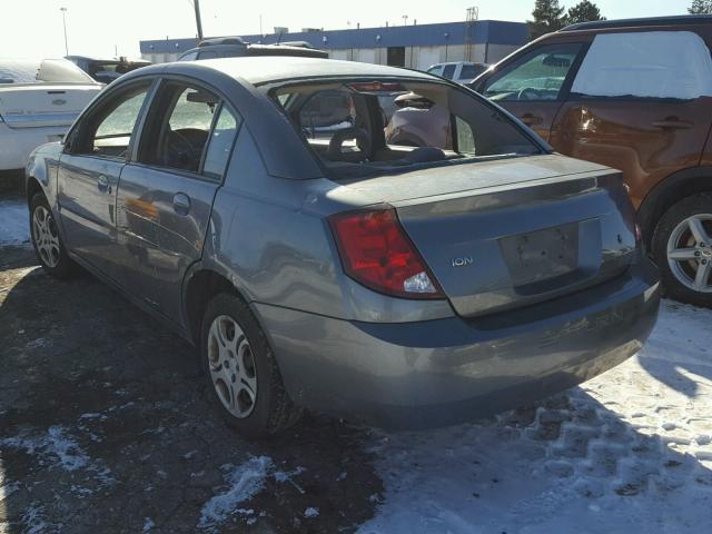 1G8AJ52F04Z208729 - 2004 SATURN ION LEVEL GREEN photo 3