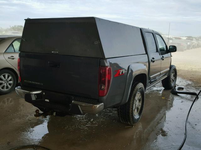 1GCDS13E688105468 - 2008 CHEVROLET COLORADO GRAY photo 4