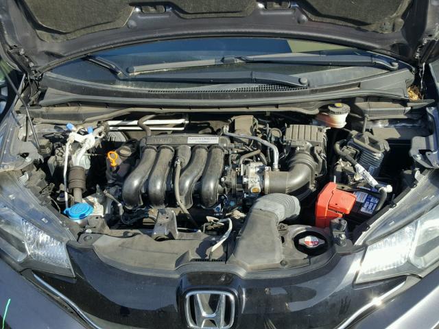 3HGGK5H87FM712707 - 2015 HONDA FIT EX GRAY photo 7