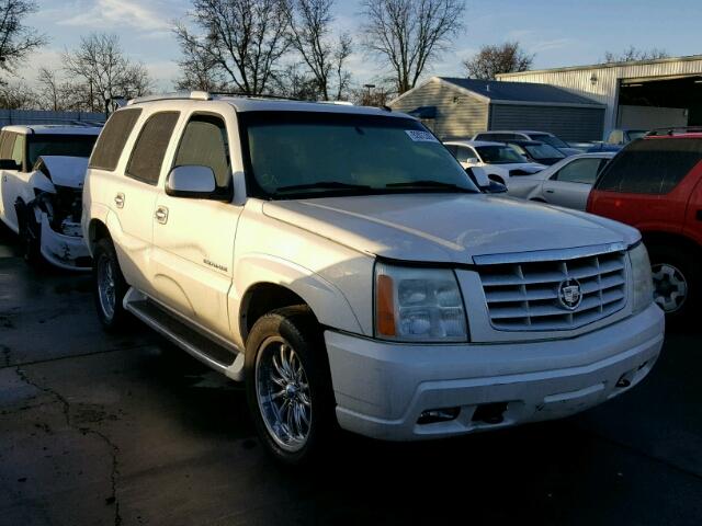 1GYEK63N92R309212 - 2002 CADILLAC ESCALADE L WHITE photo 1