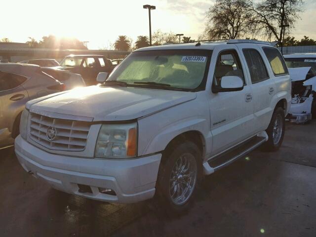 1GYEK63N92R309212 - 2002 CADILLAC ESCALADE L WHITE photo 2