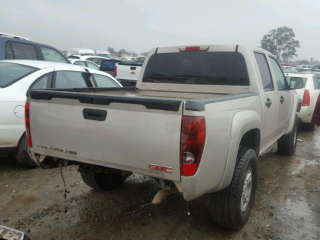 1GTDT136948121485 - 2004 GMC CANYON SILVER photo 4