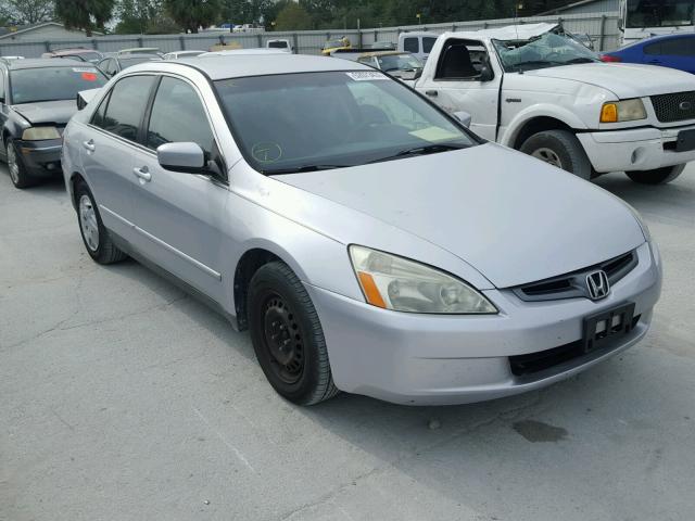 3HGCM56344G707721 - 2004 HONDA ACCORD LX SILVER photo 1