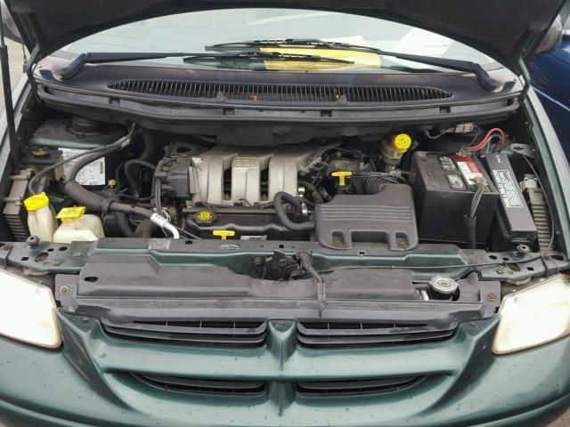 1B4GP54L2WB658604 - 1998 DODGE GRAND CARA GREEN photo 7