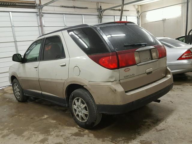 3G5DA03E14S591080 - 2004 BUICK RENDEZVOUS CREAM photo 3