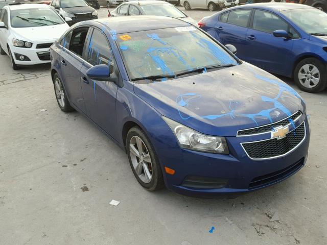 1G1PG5SC0C7112848 - 2012 CHEVROLET CRUZE LT BLUE photo 1