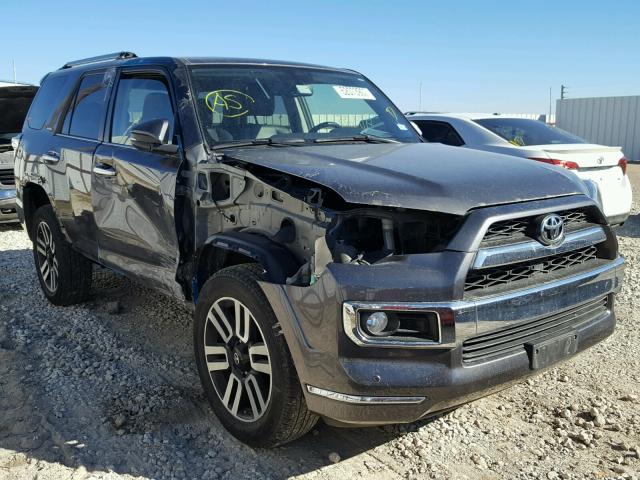 JTEBU5JRXE5153644 - 2014 TOYOTA 4RUNNER SR GRAY photo 1