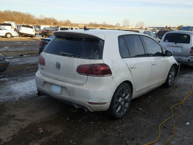 WVWGD7AJ5DW135688 - 2013 VOLKSWAGEN GTI WHITE photo 4