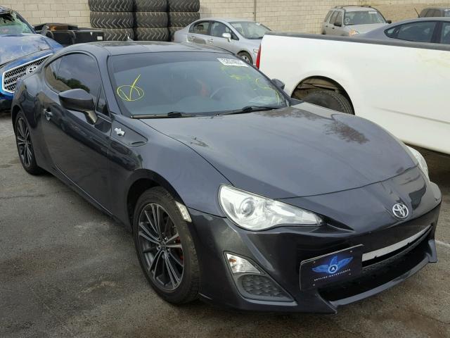 JF1ZNAA10D2724681 - 2013 TOYOTA SCION FR-S შავი ფოტო 1