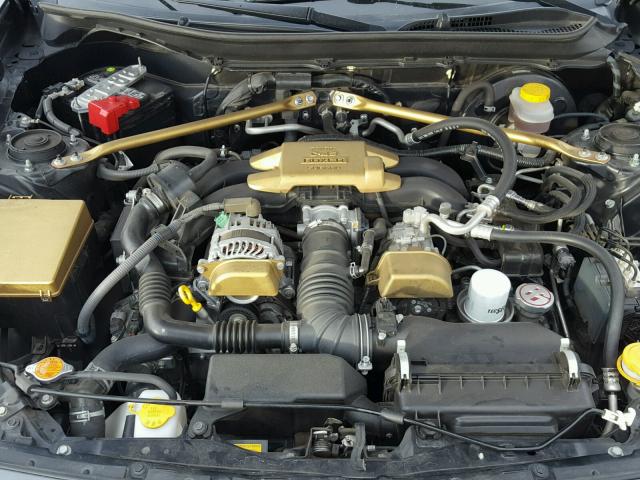 JF1ZNAA10D2724681 - 2013 TOYOTA SCION FR-S შავი ფოტო 7