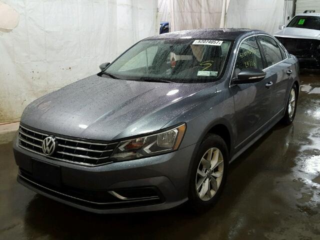 1VWAT7A34GC044571 - 2016 VOLKSWAGEN PASSAT S Gris foto 2
