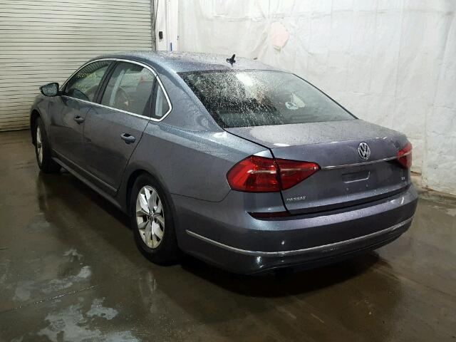 1VWAT7A34GC044571 - 2016 VOLKSWAGEN PASSAT S Gris foto 3