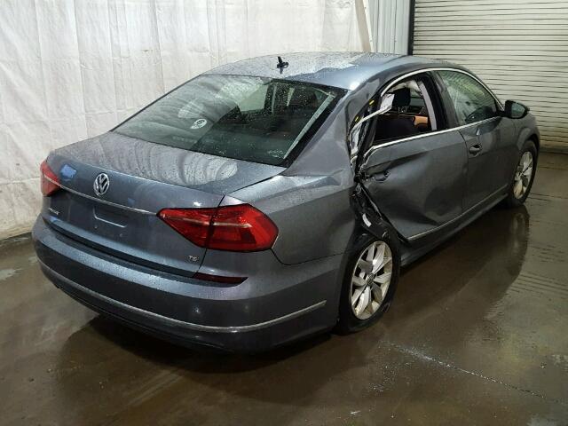 1VWAT7A34GC044571 - 2016 VOLKSWAGEN PASSAT S Gris foto 4