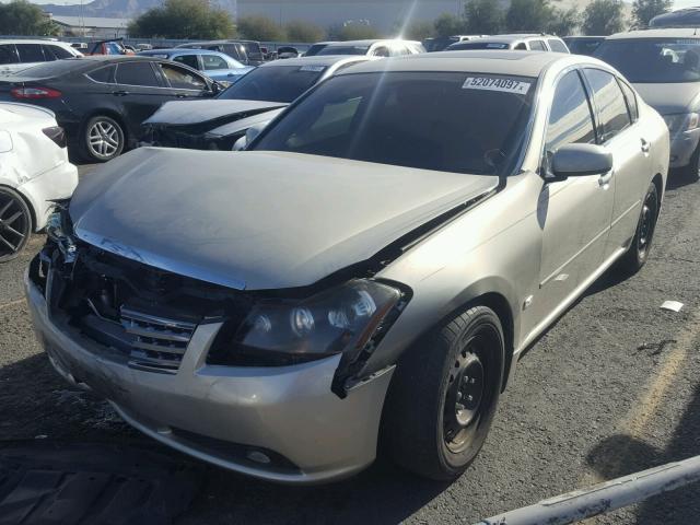 JNKAY01E86M117610 - 2006 INFINITI M35 BASE BEIGE photo 2