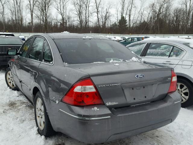 1FAFP24126G124443 - 2006 FORD FIVE HUNDR GRAY photo 3