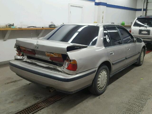 JHMCB766XMC079255 - 1991 HONDA ACCORD EX BROWN photo 4