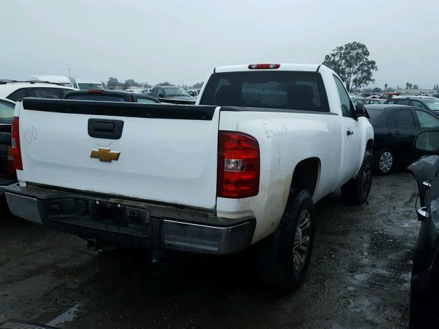 1GCEK14018Z325151 - 2008 CHEVROLET SILVERADO WHITE photo 4