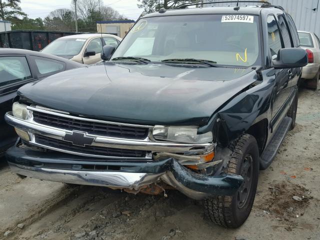 1GNEC13Z34J106379 - 2004 CHEVROLET TAHOE C150 GREEN photo 2