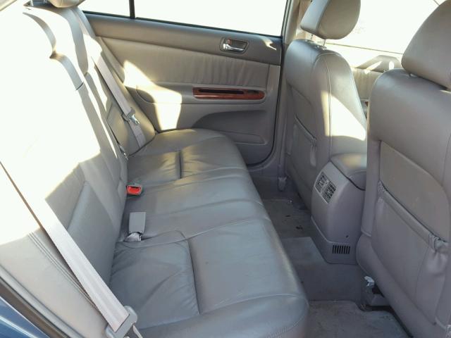 4T1BF30K44U573424 - 2004 TOYOTA CAMRY LE ლურჯი ფოტო 6