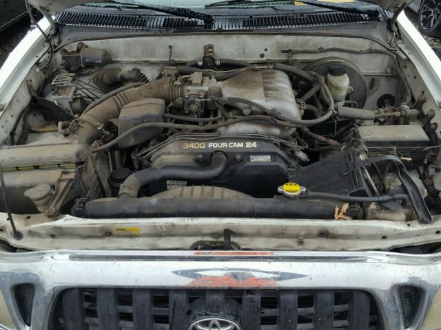 5TEGN92N33Z223327 - 2003 TOYOTA TACOMA DOU WHITE photo 7