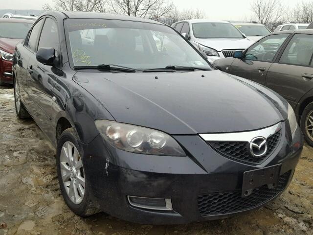 JM1BK32G671703458 - 2007 MAZDA 3 I BLACK photo 1