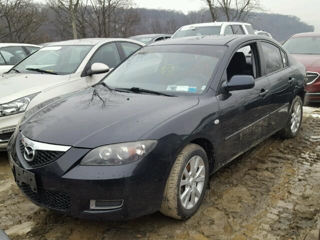 JM1BK32G671703458 - 2007 MAZDA 3 I BLACK photo 2