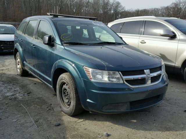 3D4GG47B89T220336 - 2009 DODGE JOURNEY SE GREEN photo 1