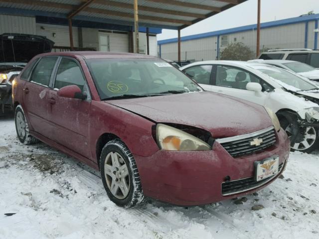 1G1ZT61836F108505 - 2006 CHEVROLET MALIBU MAX MAROON photo 1