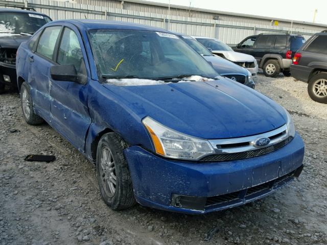 1FAHP3EN7AW288771 - 2010 FORD FOCUS S BLUE photo 1