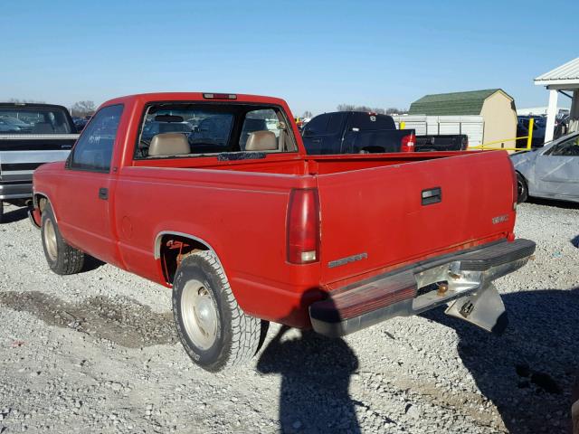 1GTEC14W7WZ510285 - 1998 GMC SIERRA C15 RED photo 3