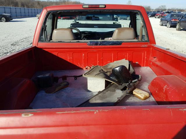 1GTEC14W7WZ510285 - 1998 GMC SIERRA C15 RED photo 6