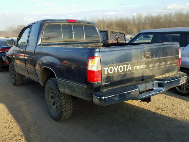 JT4UN24D0T0031636 - 1996 TOYOTA T100 XTRAC BLUE photo 3