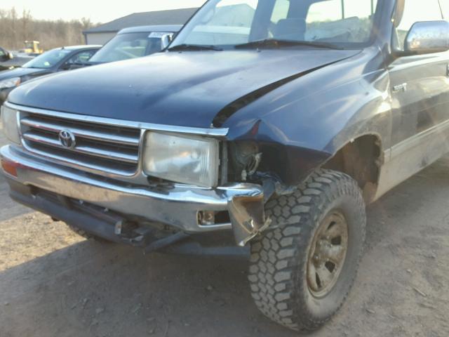 JT4UN24D0T0031636 - 1996 TOYOTA T100 XTRAC BLUE photo 9