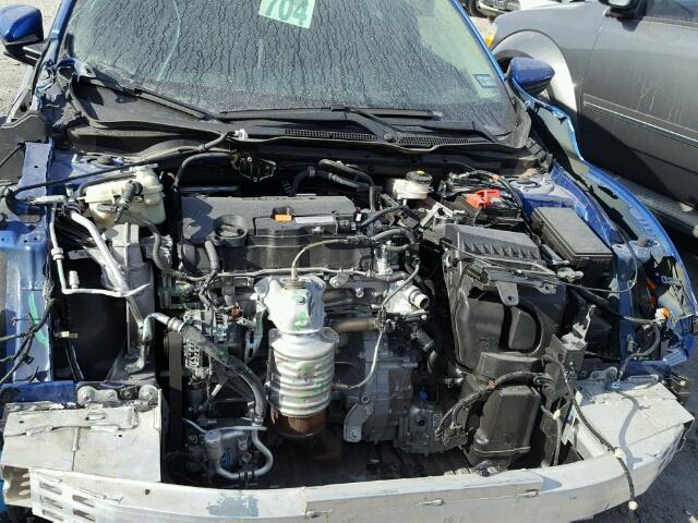 19XFC2F76HE058294 - 2017 HONDA CIVIC EX ლურჯი ფოტო 7