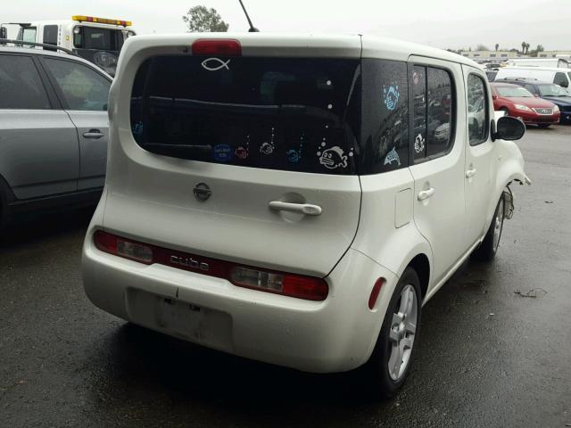 JN8AZ2KR1BT204796 - 2011 NISSAN CUBE BASE CREAM photo 4