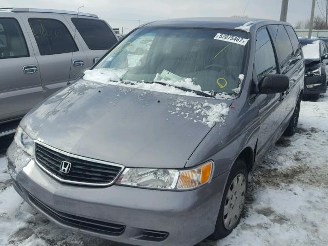 2HKRL1859YH577208 - 2000 HONDA ODYSSEY LX GRAY photo 2