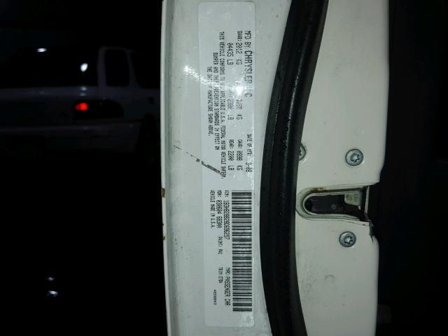 1B3HB28B28D696297 - 2008 DODGE CALIBER WHITE photo 10