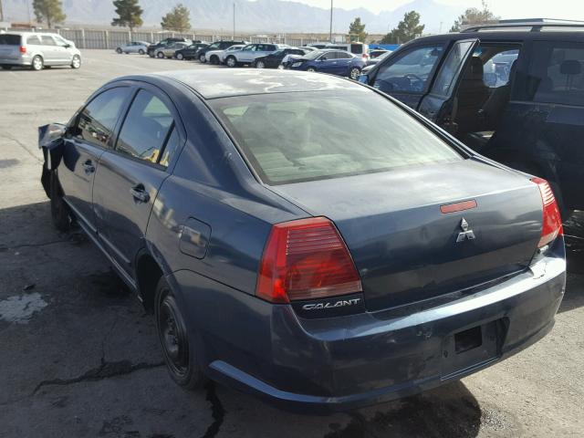 4A3AB36F94E090413 - 2004 MITSUBISHI GALANT ES BLUE photo 3