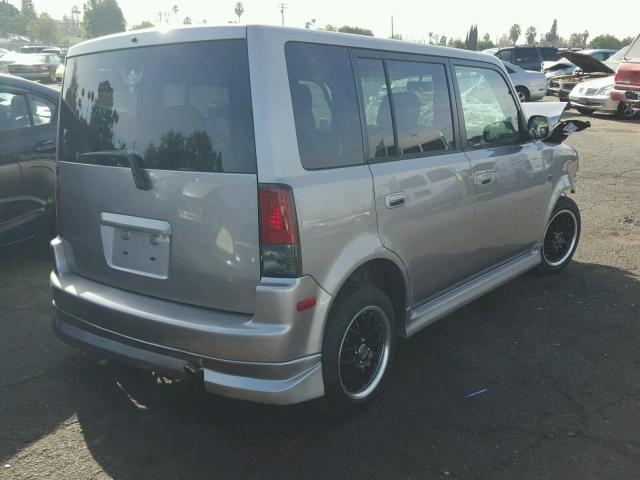 JTLKT324940152371 - 2004 TOYOTA SCION XB 银色 照片 4