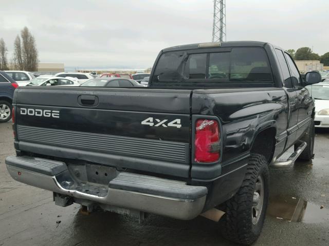 3B7HF13Z3XG245687 - 1999 DODGE RAM 1500 BLACK photo 4