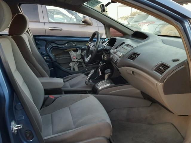 19XFA1F81AE013052 - 2010 HONDA CIVIC EX ლურჯი ფოტო 5