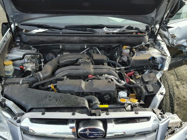 4S4BRBKCXD3276865 - 2013 SUBARU OUTBACK 2. SILVER photo 7