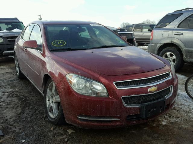 1G1ZJ57739F180713 - 2009 CHEVROLET MALIBU 2LT BURGUNDY photo 1