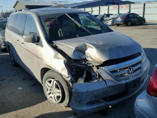 5FNRL38767B136291 - 2007 HONDA ODYSSEY EX TAN photo 1